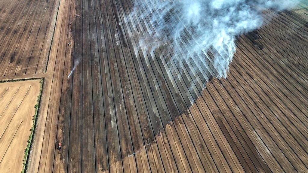 Taipalsaarella Etelä-Karjalassa Suursuon turvetuotantoalueella syttynyt palo on rauhoittunut useita päiviä jatkuneiden sammutustöiden jälkeen.