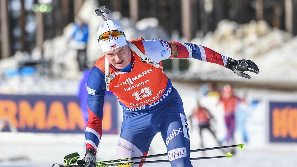 Vetle Sjåstad Christiansen juhli kahta kultaa Östersundin MM-kilpailuissa.