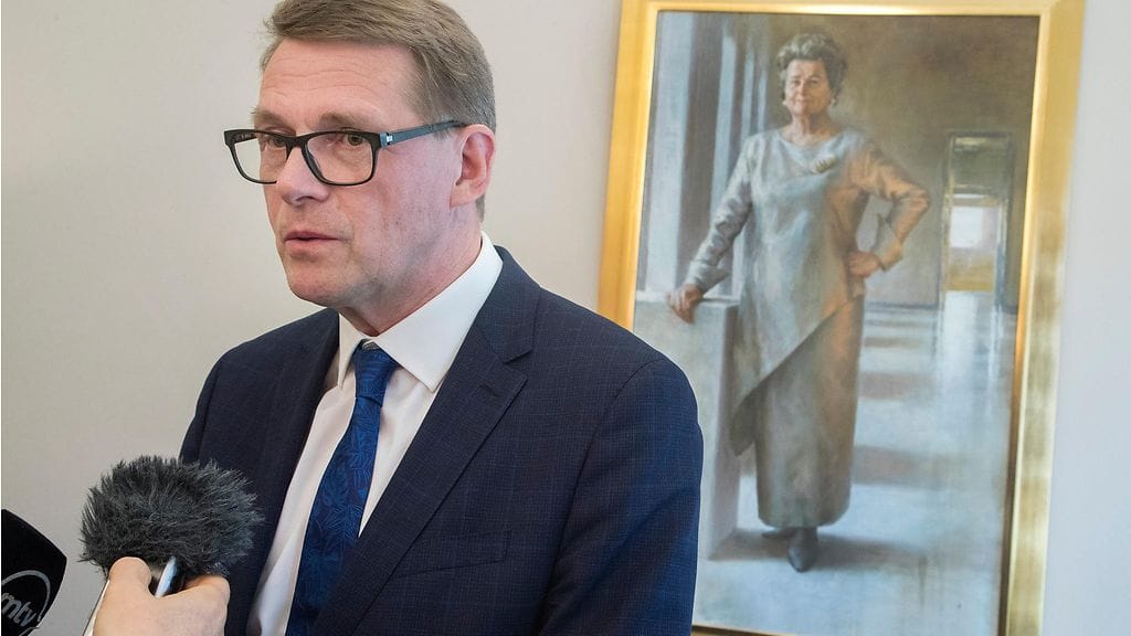 Eduskunnan puhemies Matti Vanhanen