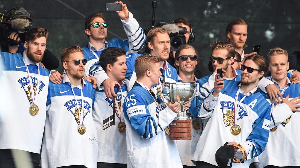 Leijonat voitti tänä vuonna jääkiekon MM-kultaa. MM-turnaus pelattiin Slovakiassa.