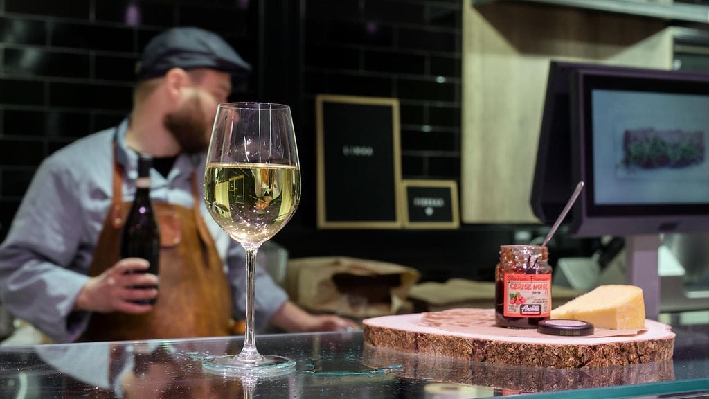 K-Supermarket Lasihytti viini