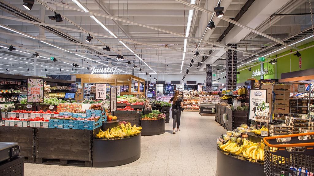 K-Supermarket Lasihytti yleiskuva