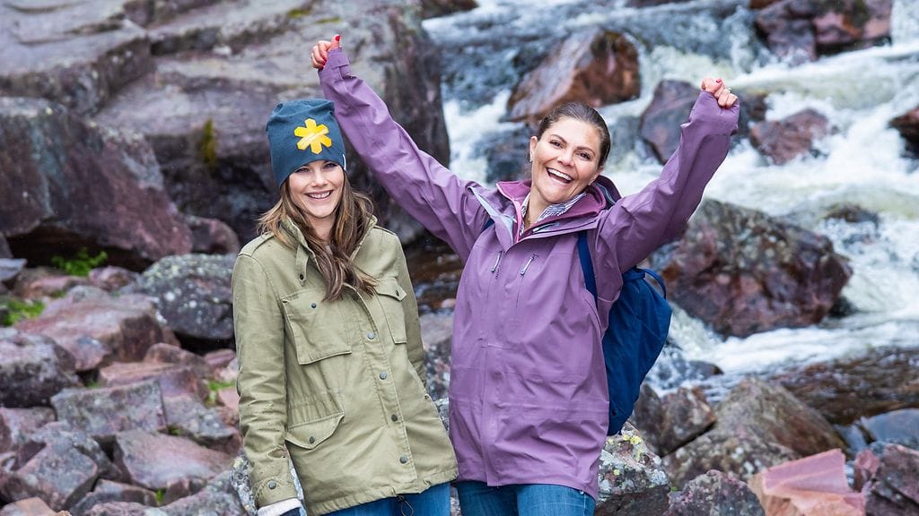 Prinsessa Sofia liittyi kruununprinsessa Victorian seuraan tämän viimeiselle maakuntavaellukselle.