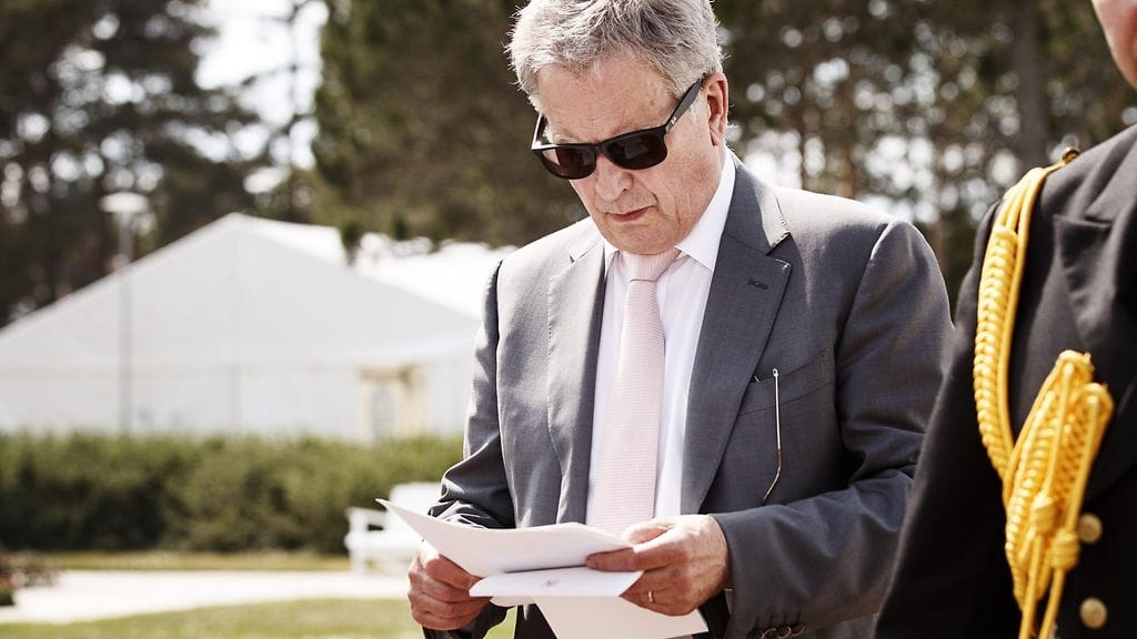 Presidentti Sauli Niinistö Kultarannassa 17. kesäkuuta 2019.