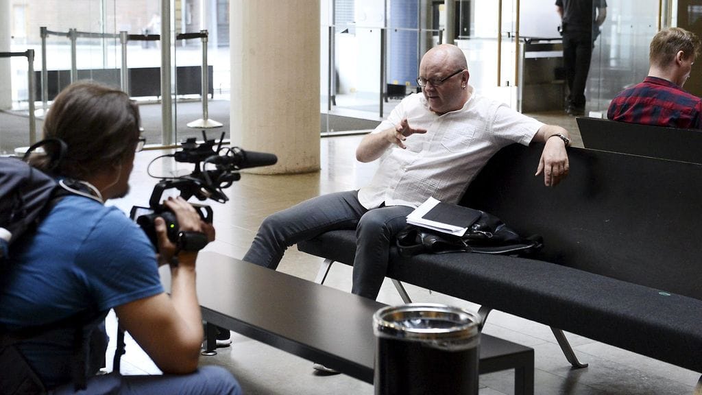 Tapio Suominen Helsingin käräjäoikeudessa 17. kesäkuuta 2019.