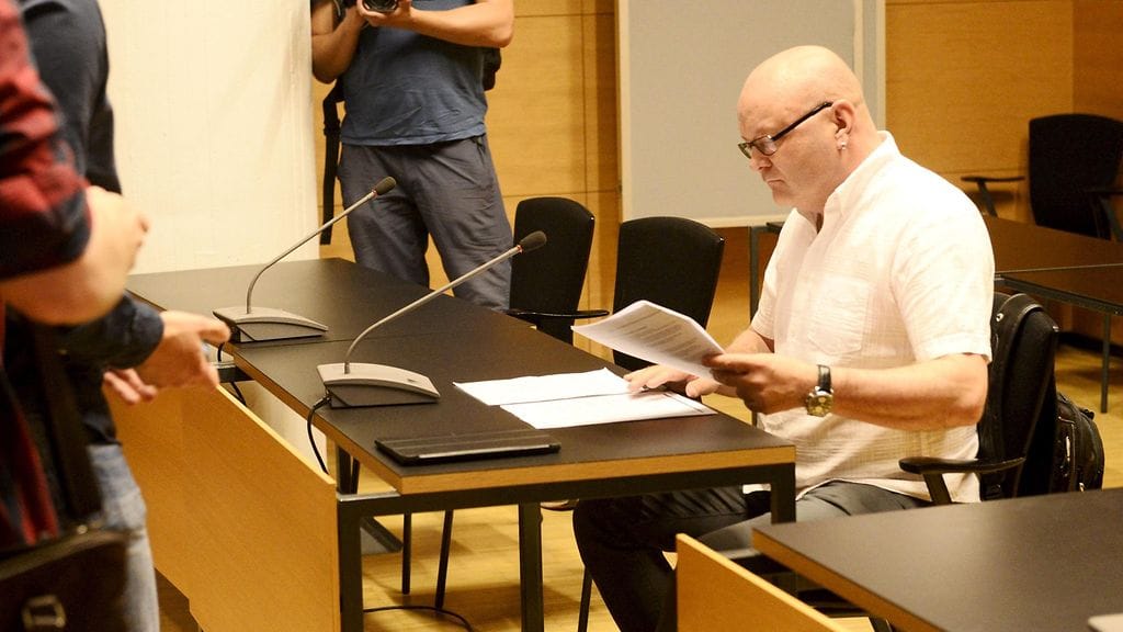 Tapio Suomiselle luettiin syyte pahoinpitelystä Helsingin käräjäoikeudessa 17. kesäkuuta 2019.