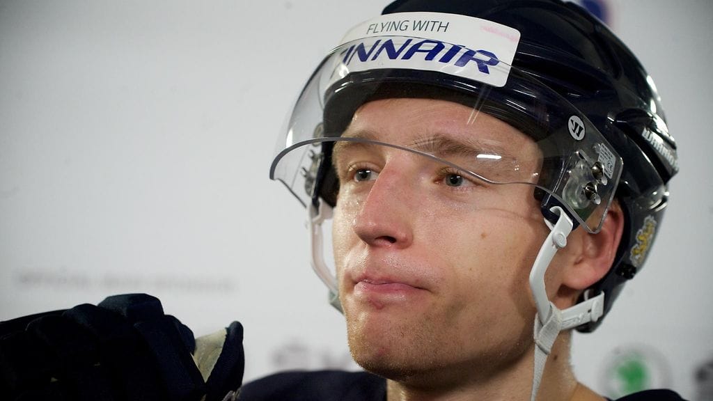 Markus Hännikäinen jatkaa uraansa Columbus Blue Jacketsissa.