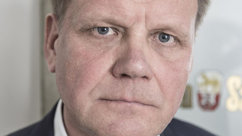 Hakala otti vastaan Hämeen Sanomien päätoimittajan tehtävät 1.5.2018. 
(Lehtikuva)