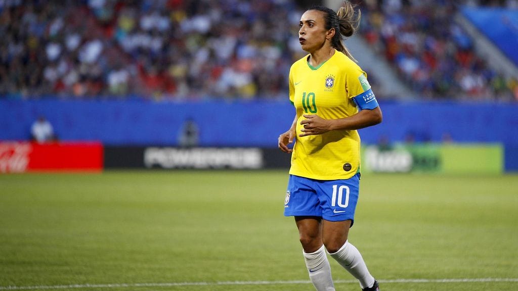 Marta nousi kaikkien aikojen parhaimmaksi maalintekijäksi MM-kisoissa.