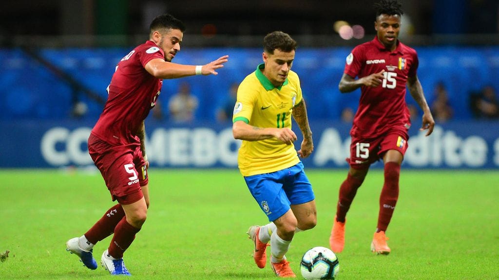 Brasilia ja Venezuela päätyivät 0-0-tasapeliin.