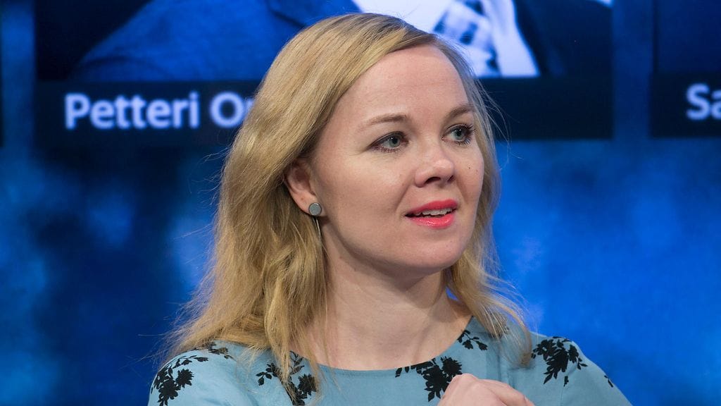 Katri Kulmuni helmikuussa 2019.