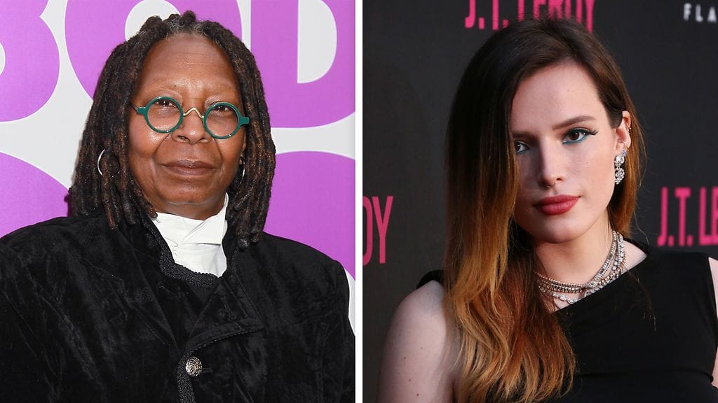 Whoopi Goldbergin mielipide Bella Thornen alastonkuvista sai näyttelijätähden kyyneliin.