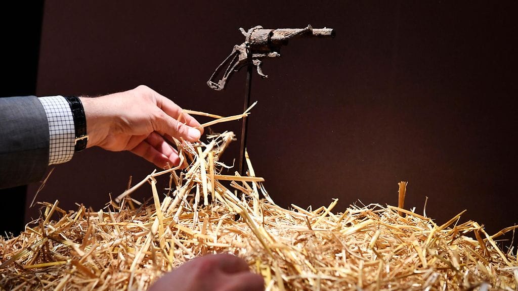 Taidemaalari Vincent van Goghin itsemurha-aseena myydystä revolverista maksettiin keskiviikkona huutokaupassa 162 000 euroa.