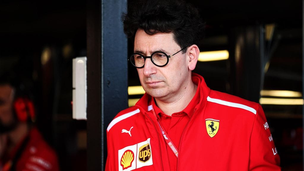 Mattia Binotto ei odota Ranskasta Ferrarin riemujuhlaa.