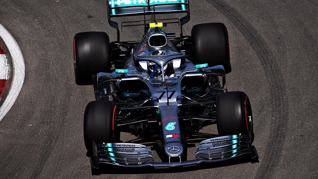 Valtteri Bottas (kuvassa) oli Ranskan GP:n ensimmäisten harjoitusten toiseksi nopein kuljettaja.