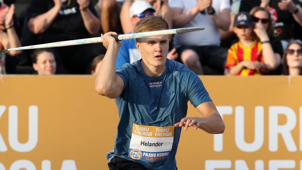 Oliver Helander valmistautuu ensimmäisiin aikuisten MM-kilpailuihin.