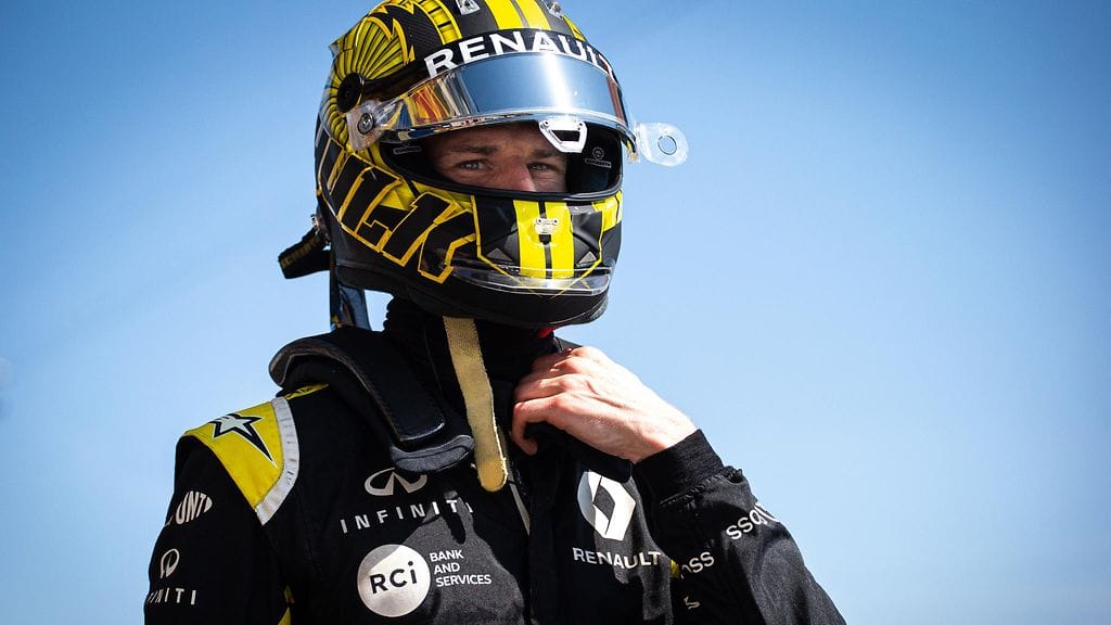 Nico Hülkenberg ajaa Renault'lla kolmatta kauttaan.