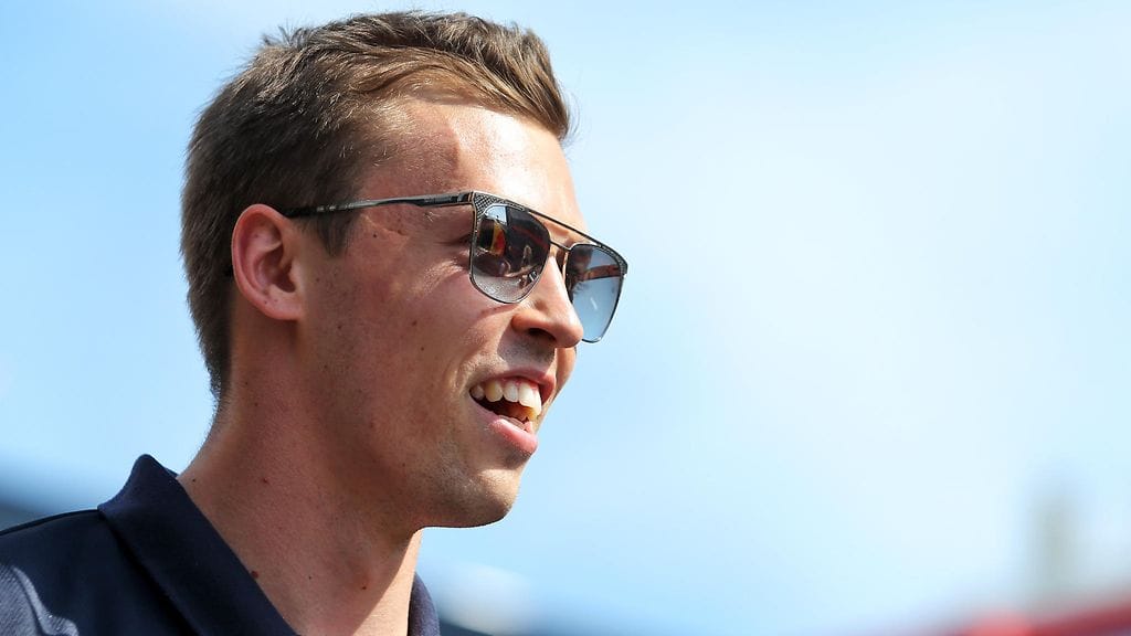 Daniil Kvjatin keskittyminen on ollut sunnuntaissa.