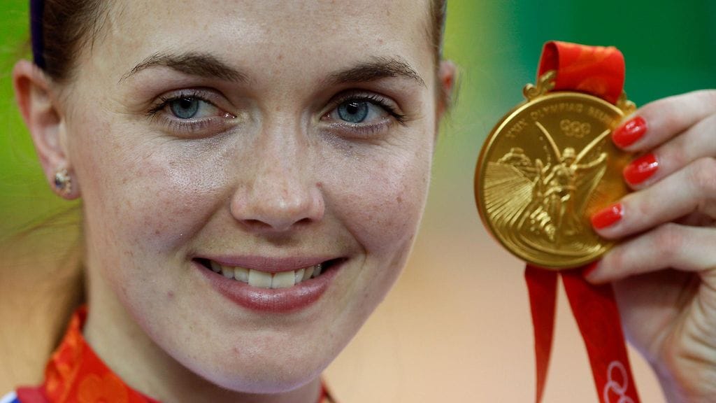 Victoria Pendleton voitti olympiakultaa pyöräilyssä sekä Lontoossa vuonna 2012 että Pekingissä vuonna 2008.
