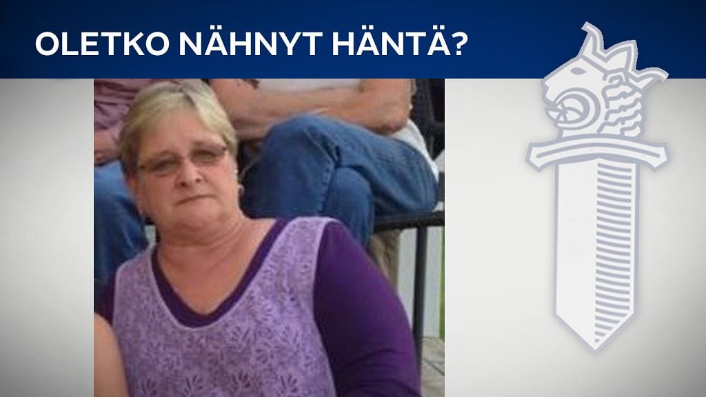 Poliisi pyytää sivullisilta havaintoja Loviisassa kadonneesta Michaela Silfvastista, 52.