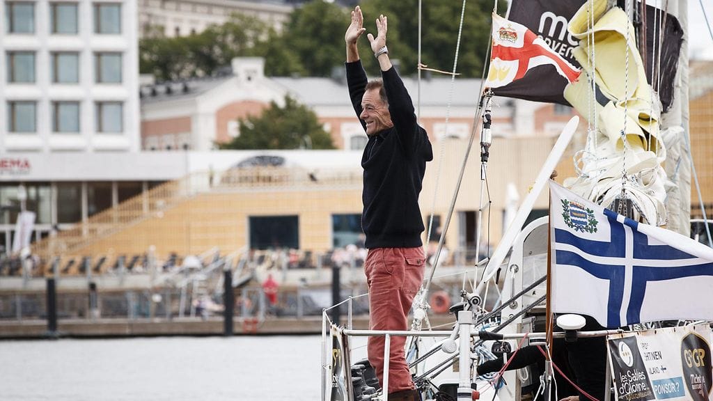 Tapio Lehtinen purjehti maailman ympäri.