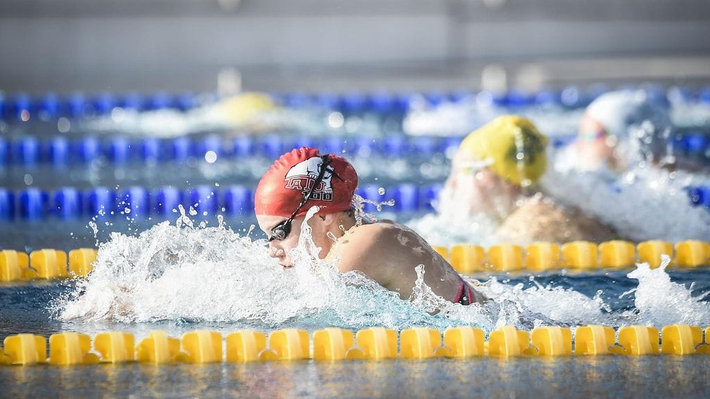Ida Hulkko oli väkevässä lyönnissä.