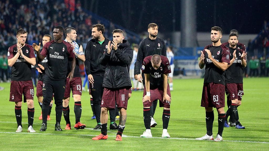 AC Milania ei nähdä tulevalla kaudella eurokentillä.