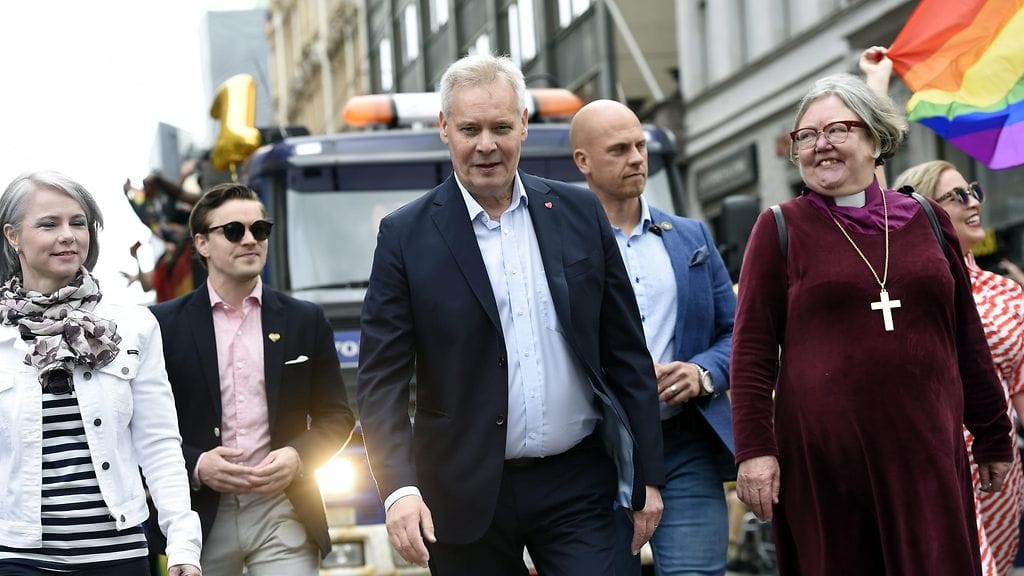 LK Irja Askola ja Antti Rinne