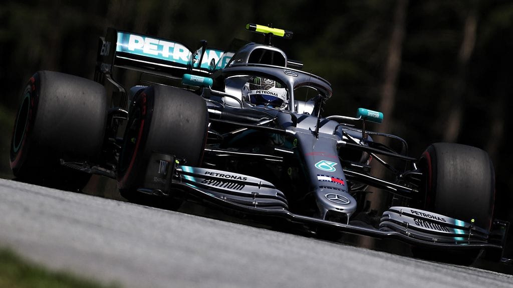 Valtteri Bottas oli vasta neljäs Itävallan GP:n aika-ajossa.