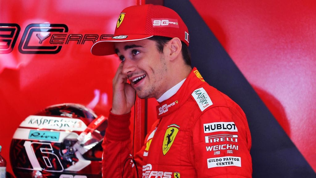 Charles Leclerc vei Itävallan aika-ajot nimiinsä.