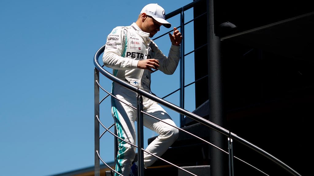 Valtteri Bottas jäi Itävallan aika-ajoissa neljänneksi.