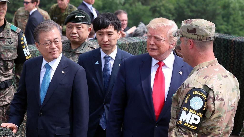 trump etelä-koreassa