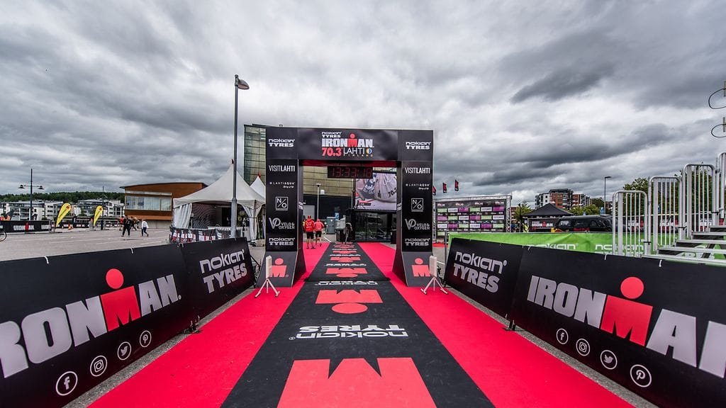 Kuvituskuva Lahden Ironman-kilpailusta. Kuva: Teemu Ojapalo