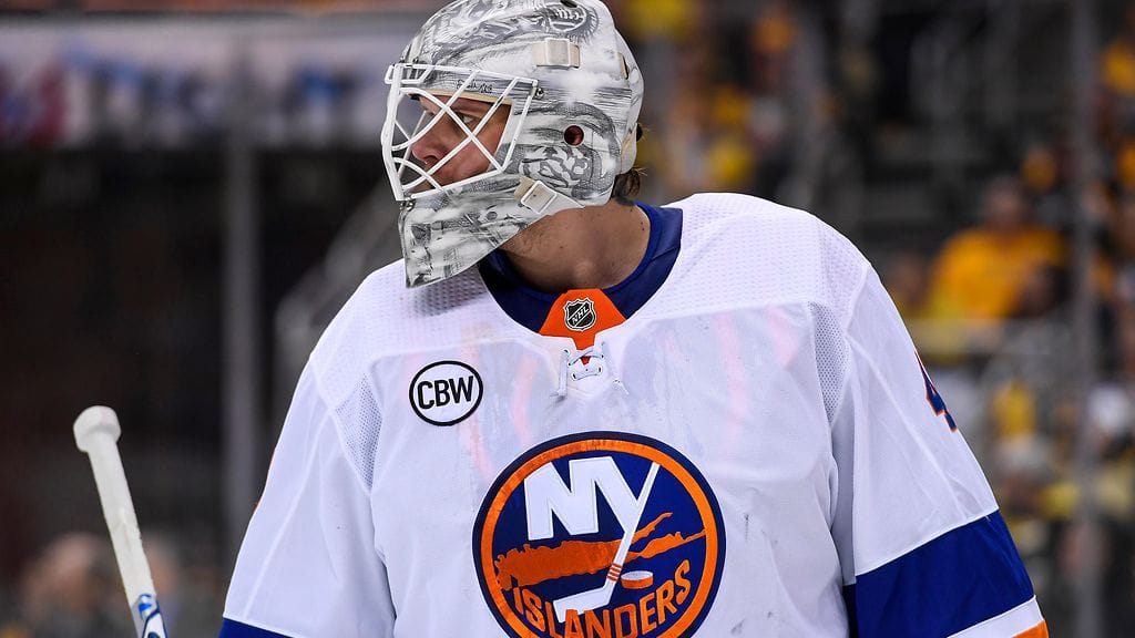 Ruotsalaisvahti Robin Lehner, 27, siirtyy Chicago Blackhawksiin.