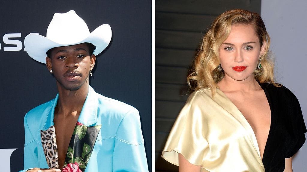 Old Town Road -räppäri Lil Nas X sai tukea Miley Cyrusilta.
