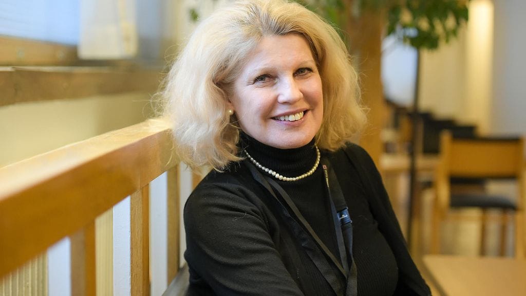Kuvassa Elli Aaltonen vuonna 2017.
