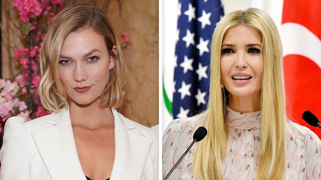 Karlie Kloss ja Ivanka Trump tuntevat toisensa aviomiestensä kautta.