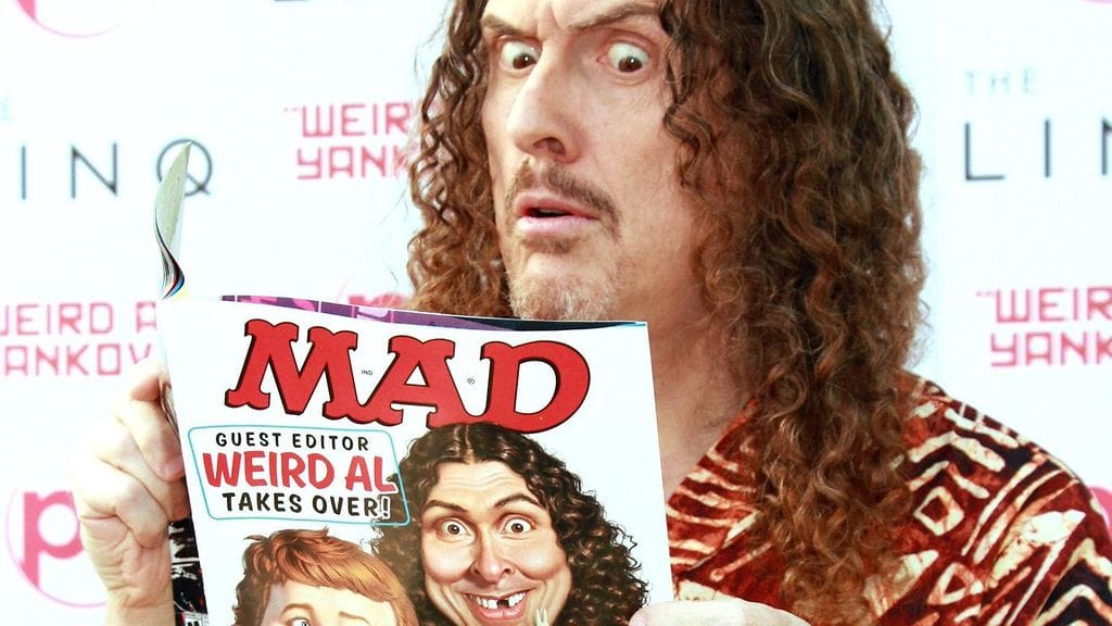 Weird Al Yankovic ja MAD-lehti.