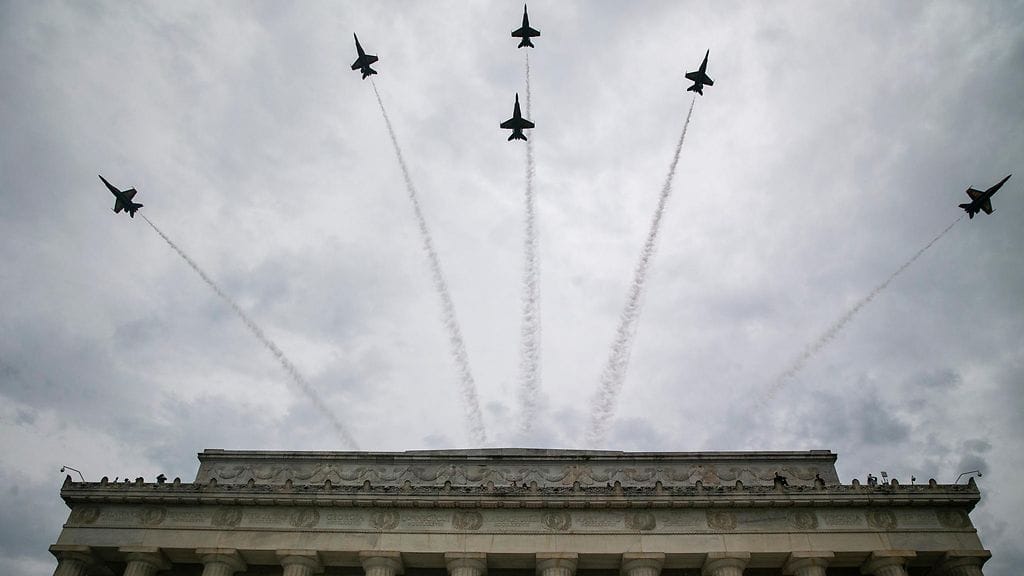 ylilento itsenäisyyspäivä USA