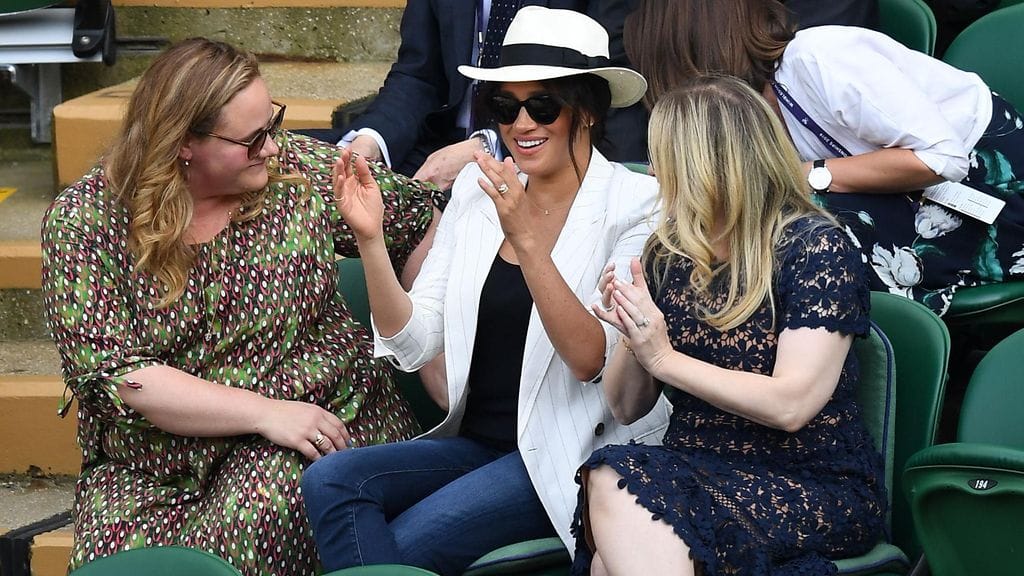 Herttuatar Meghan Wimbledonissa heinäkuussa 2019 (1)