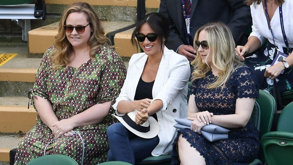 Herttuatar Meghan Wimbledonissa heinäkuussa 2019 (2)