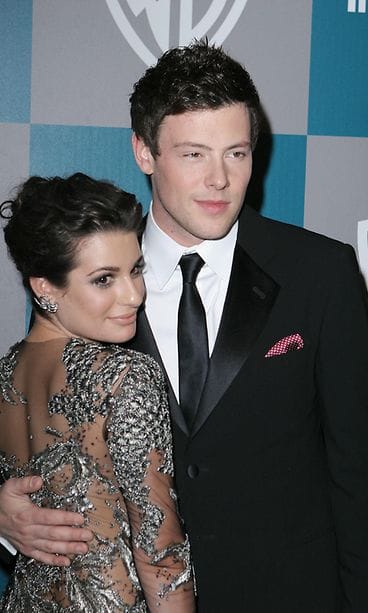 glee lea michele cory