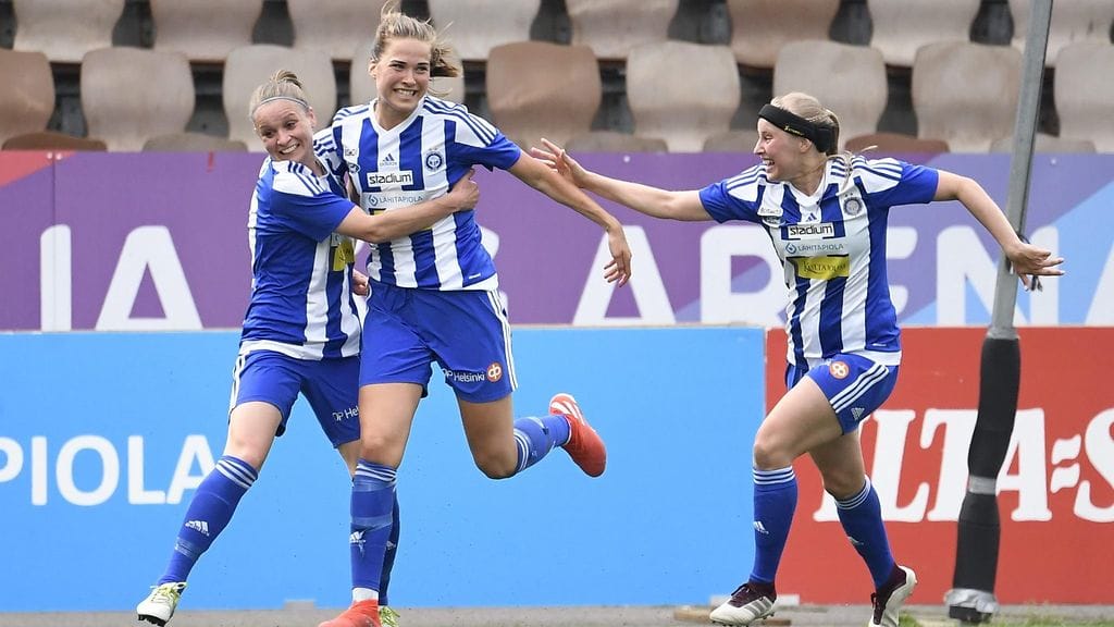 HJK pääsi juhlimaan vierasvoittoa IK Myranista.
