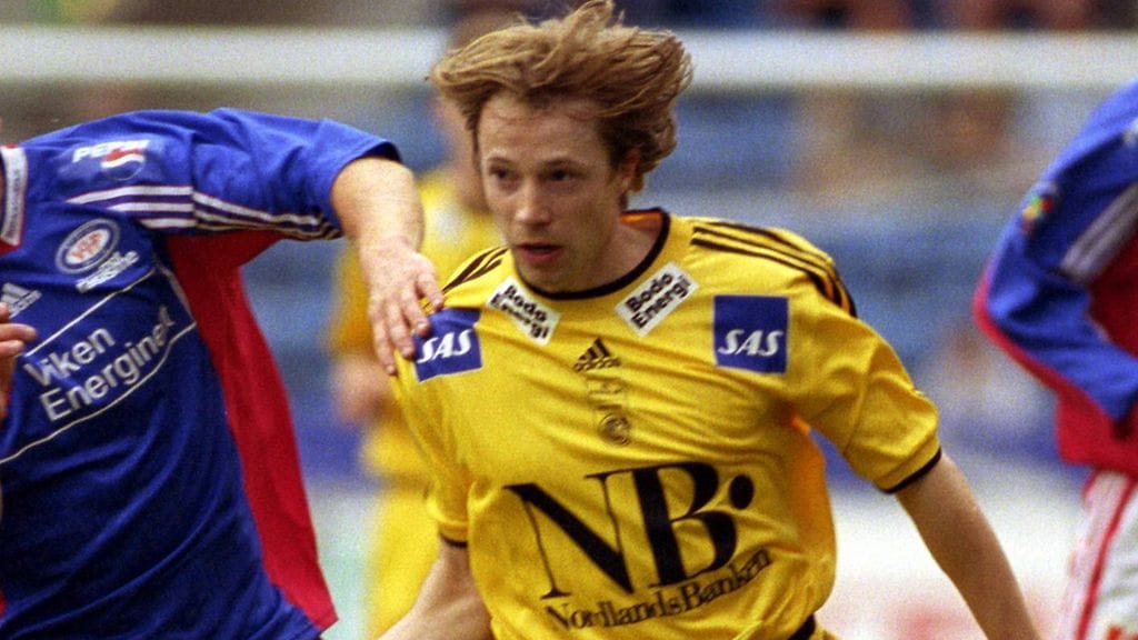 Arild Berg Bodø/Glimtin paidassa vuonna 2000.