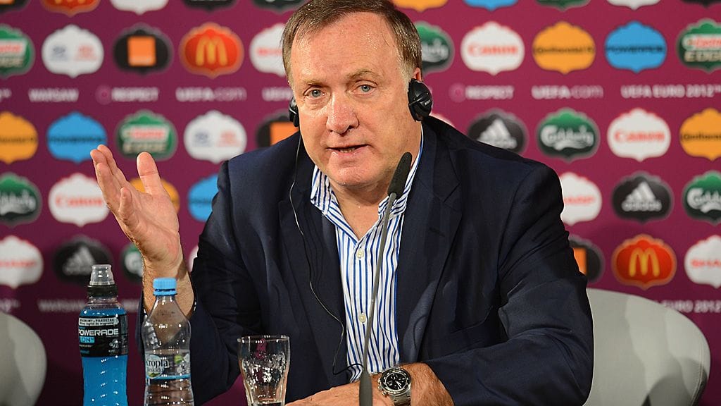 Dick Advocaat ei voi olla tyytyväinen Venäjän saavutuksiin tässä EM-lopputurnauksessa.