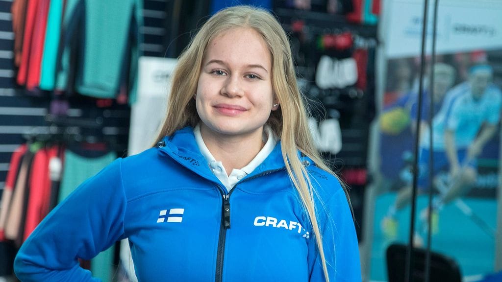 Saga Andersson on ikäluokkansa Euroopan tilastokärki.