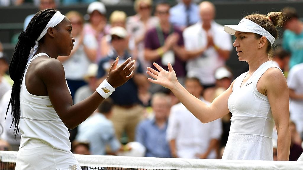 15-vuotias tenniksen superlupaus Cori Gauff putosi Simona Halepille Wimbledonin turnauksen neljännellä kierroksella.