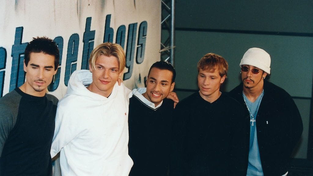 Poikabändi Backstreet Boys vuosituhannen vaihteessa.