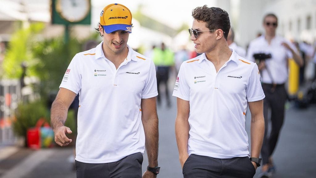 Carlos Sainz ja Lando Norris jatkavat McLarenilla.
