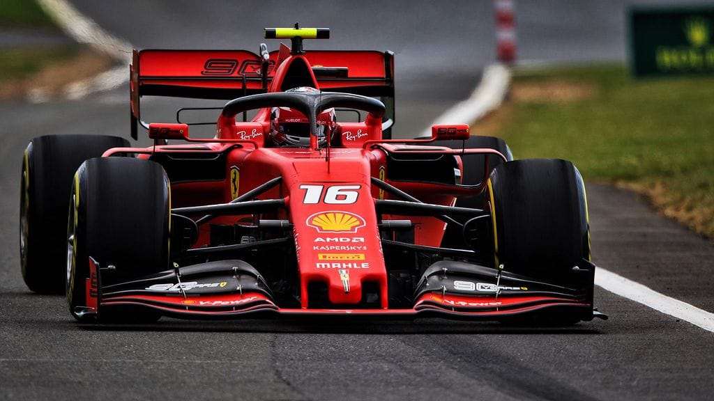 Charles Leclerc oli nopein Ison-Britannian GP:n viimeisissä harjoituksissa ennen lauantain aika-ajoja.